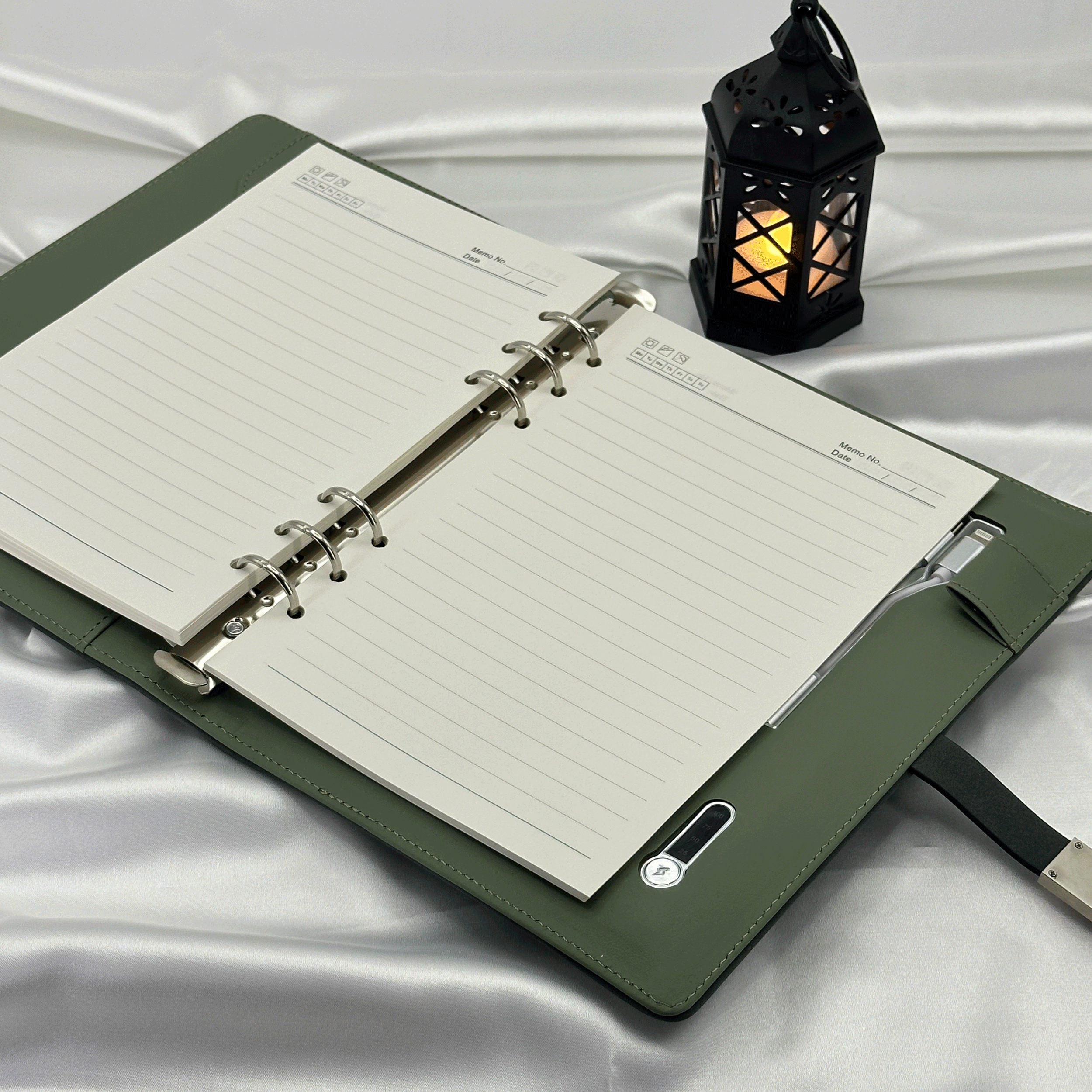 多功能充電寶記事本 