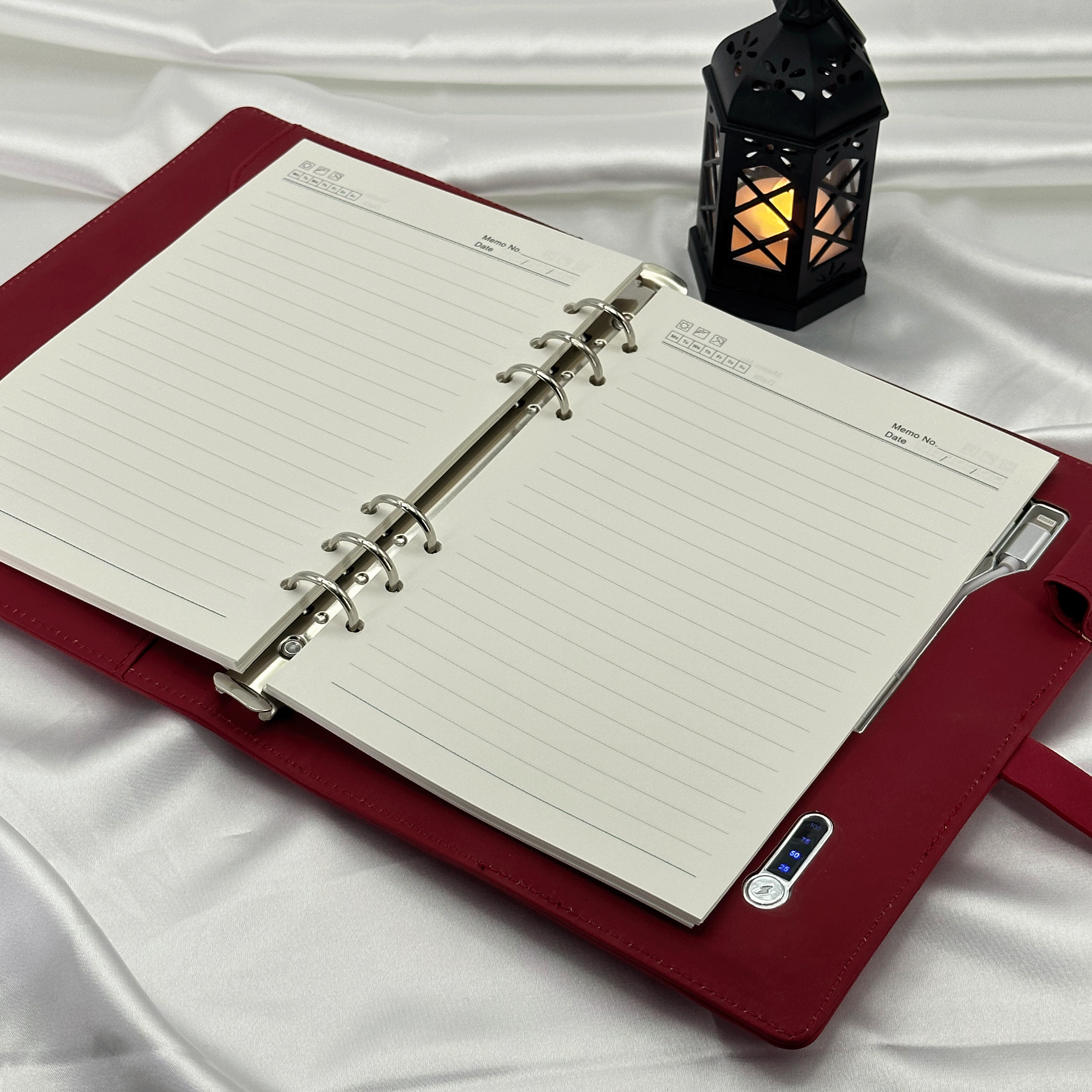 多功能充電寶記事本 