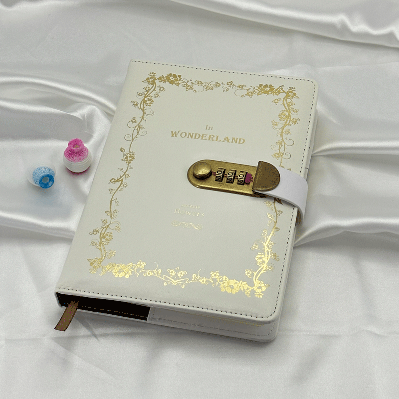 復(fù)古花紋密碼本YST-M1