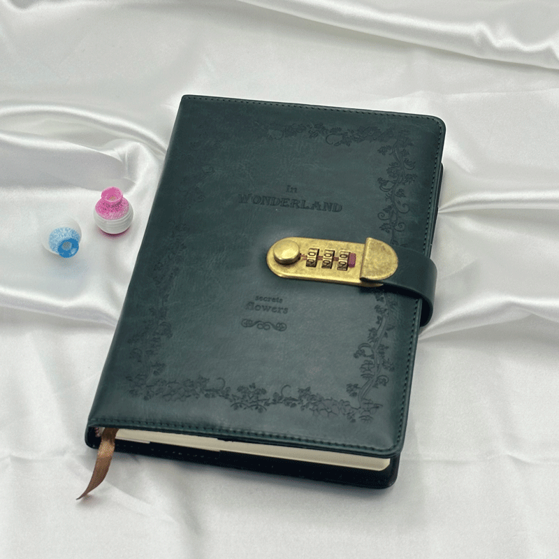 復(fù)古花紋密碼本YST-M1