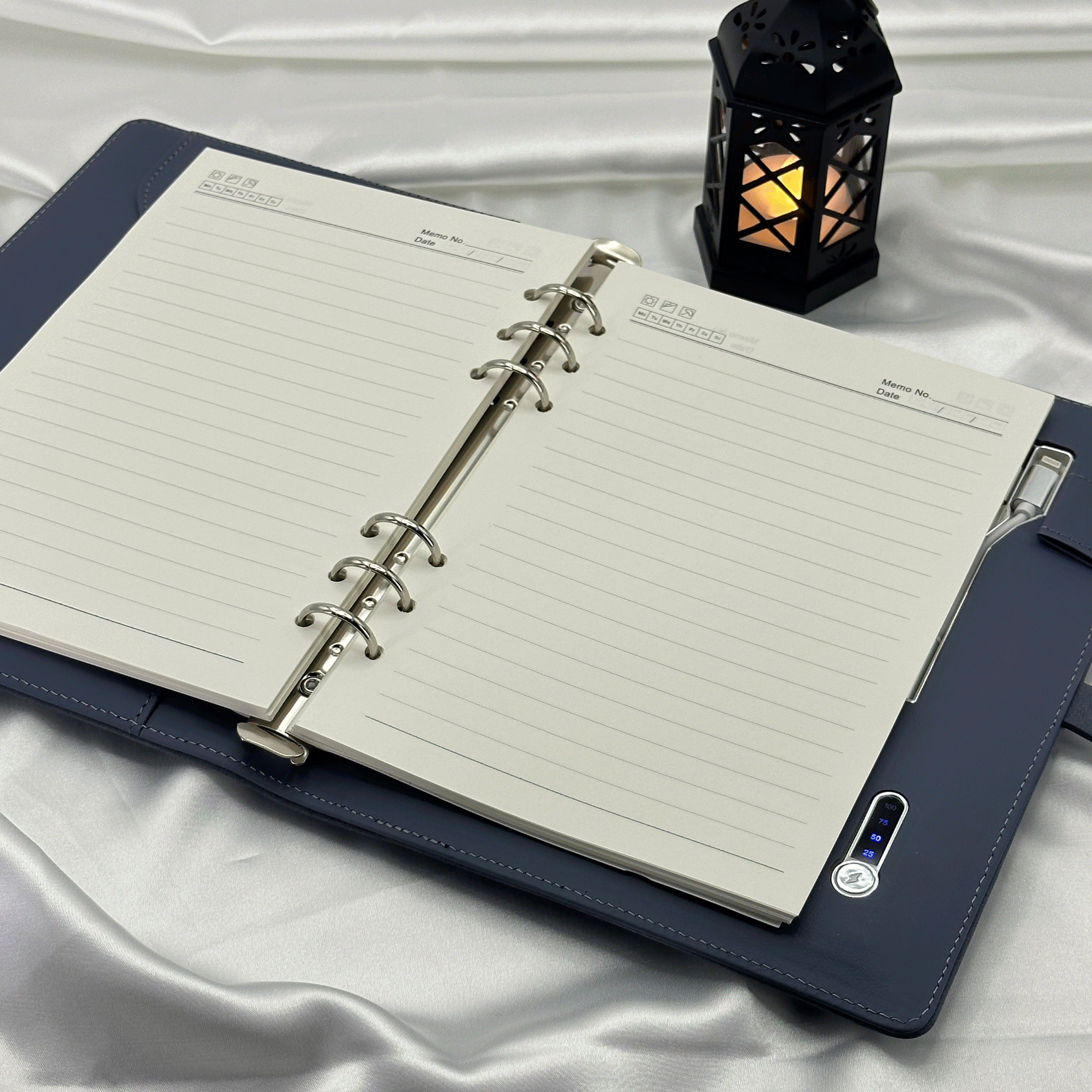 多功能充電寶記事本 