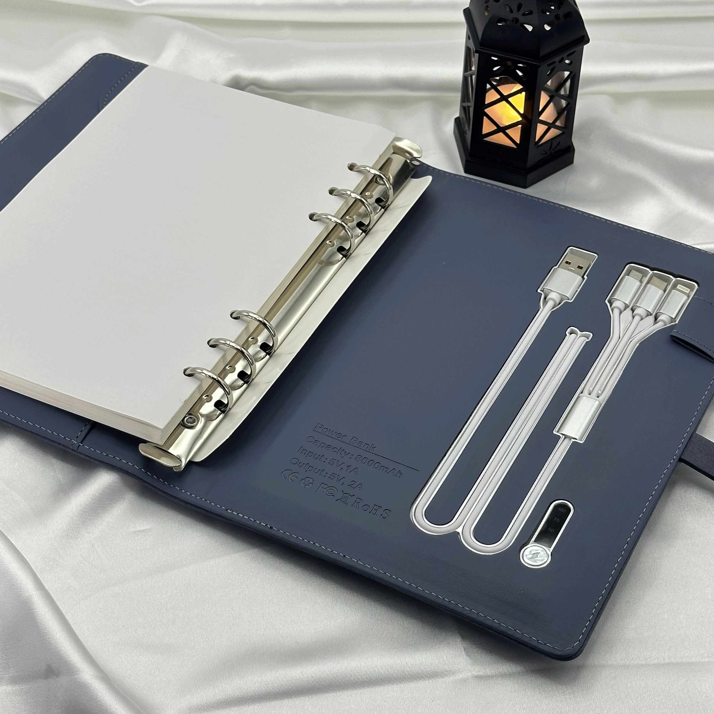 多功能充電寶記事本 