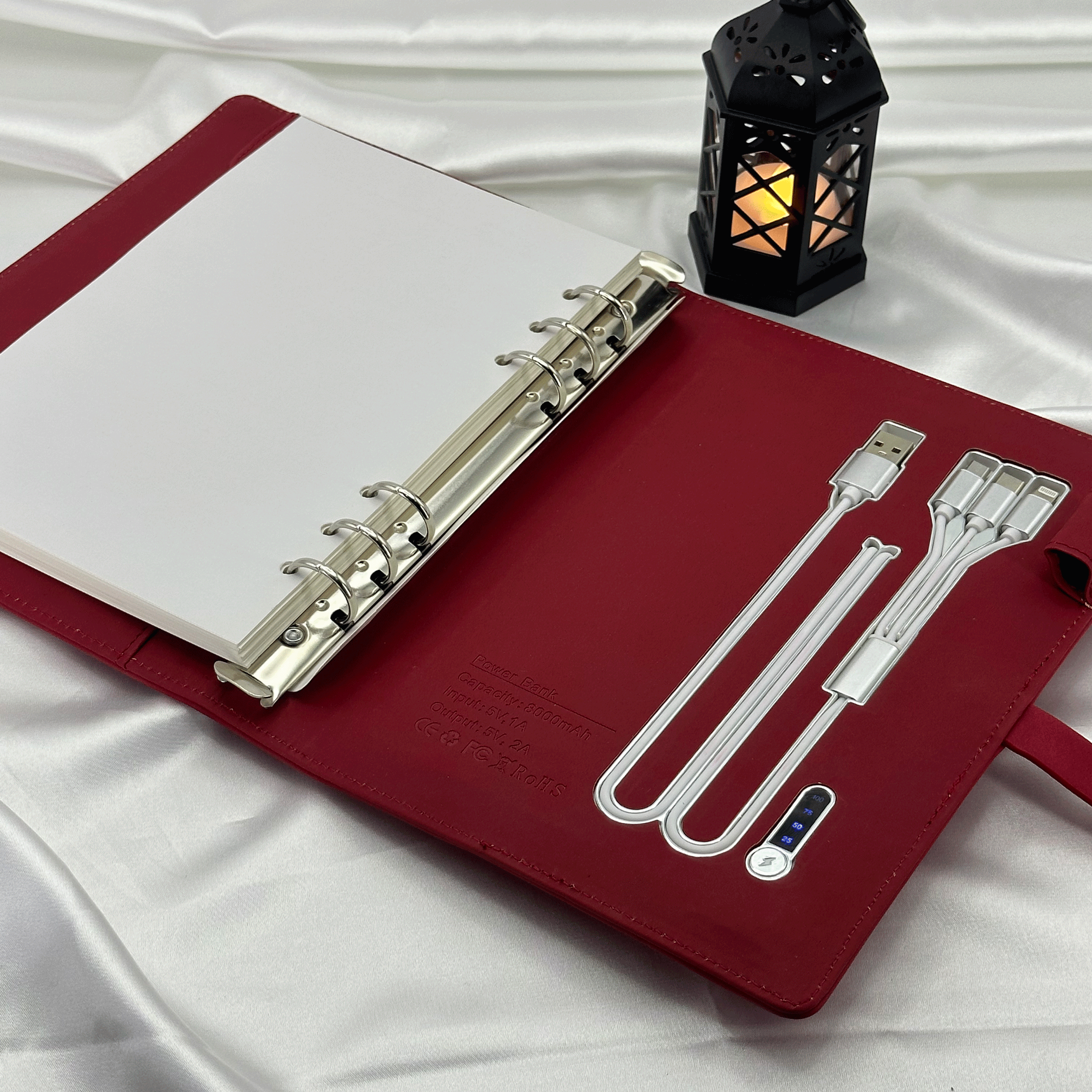 多功能充電寶記事本 