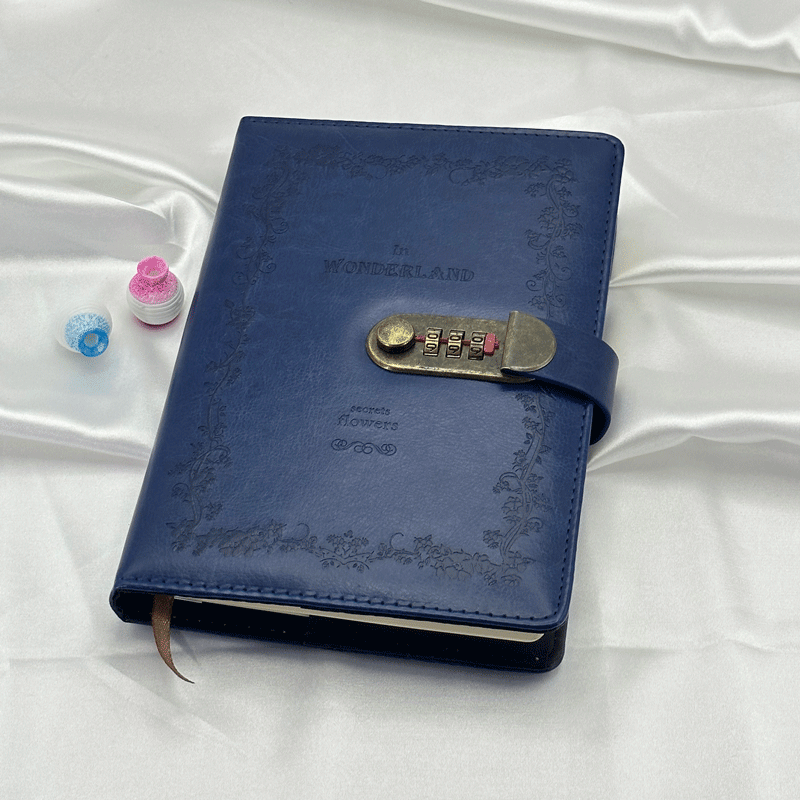 復(fù)古花紋密碼本YST-M1