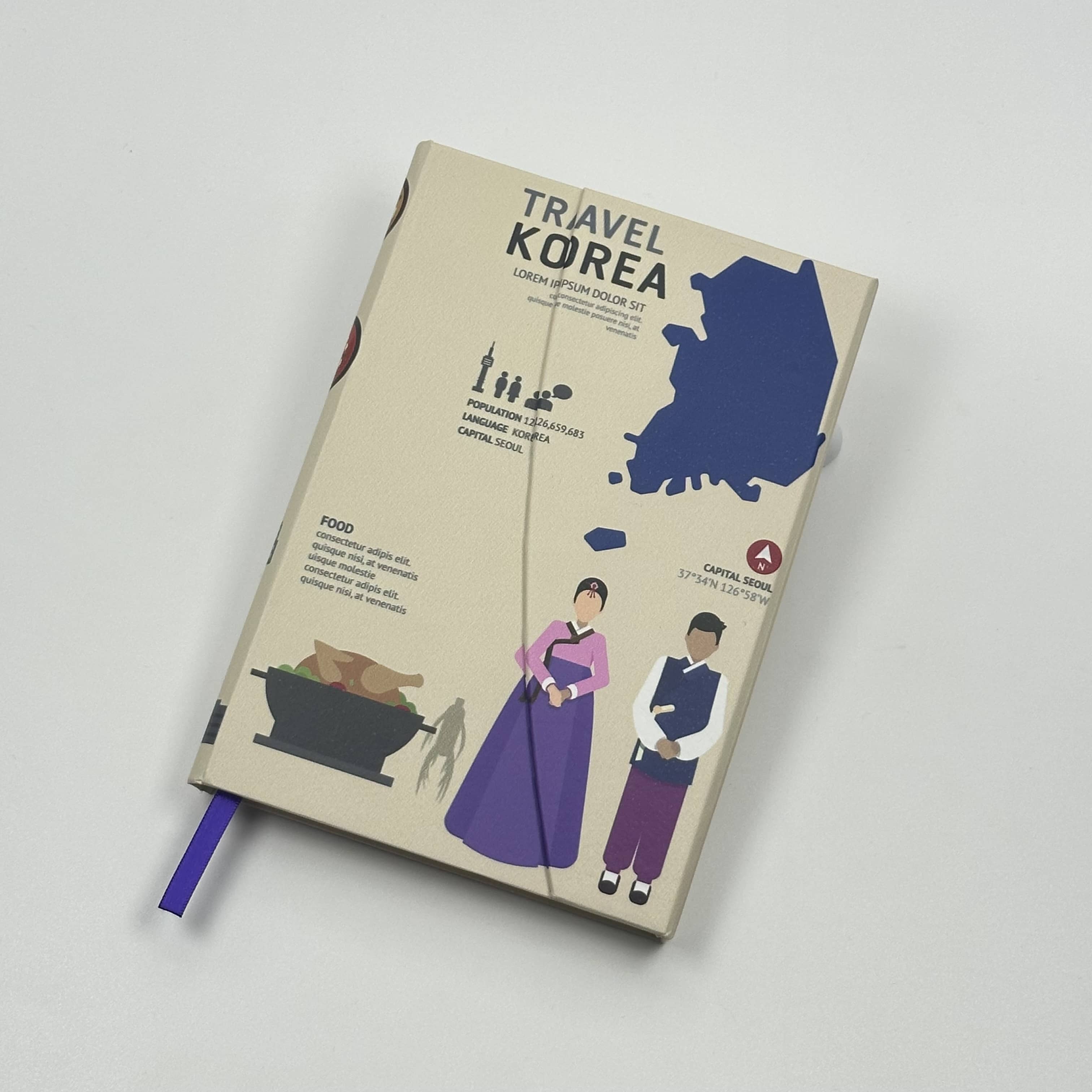 三折精裝筆記本YST-J12