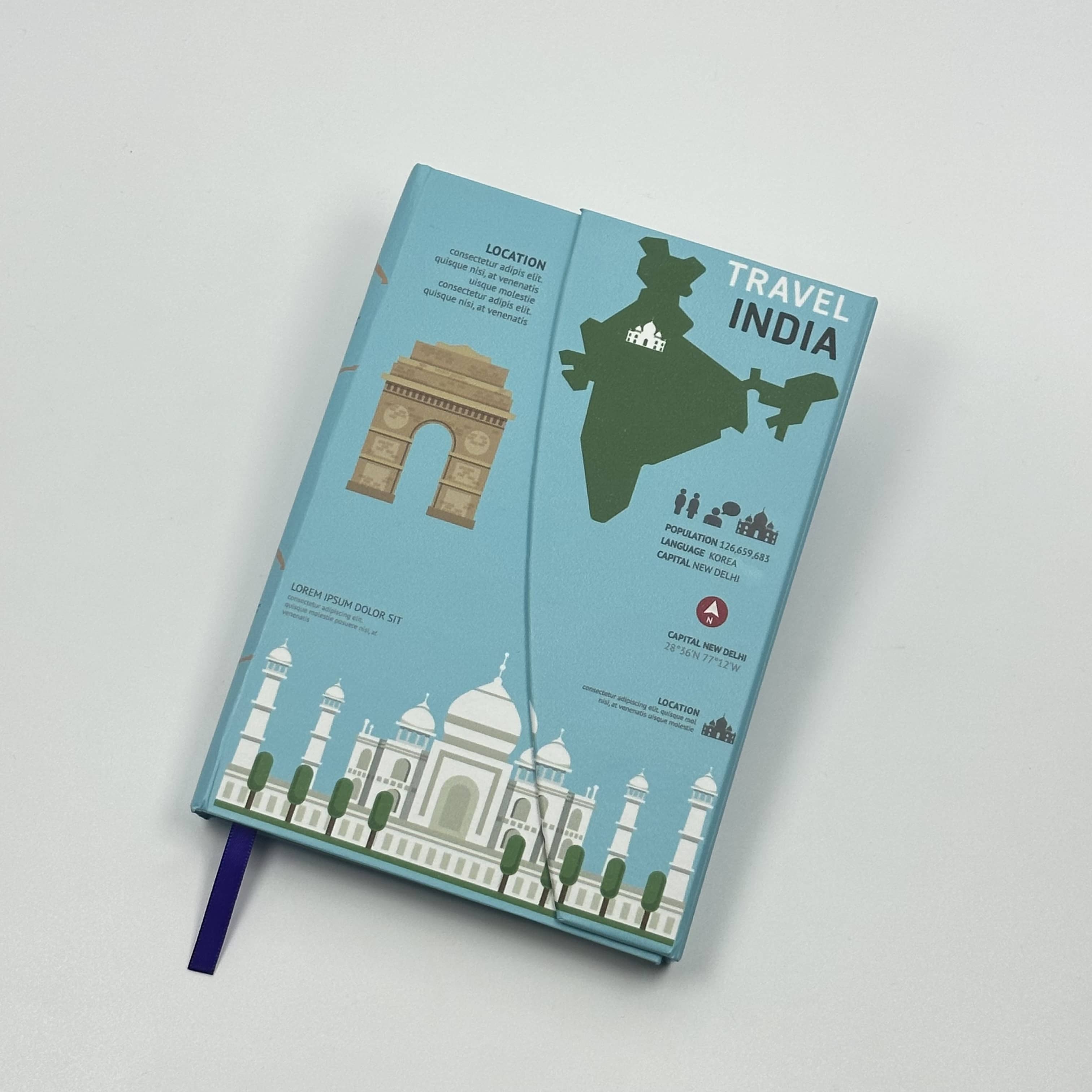 三折精裝筆記本YST-J7