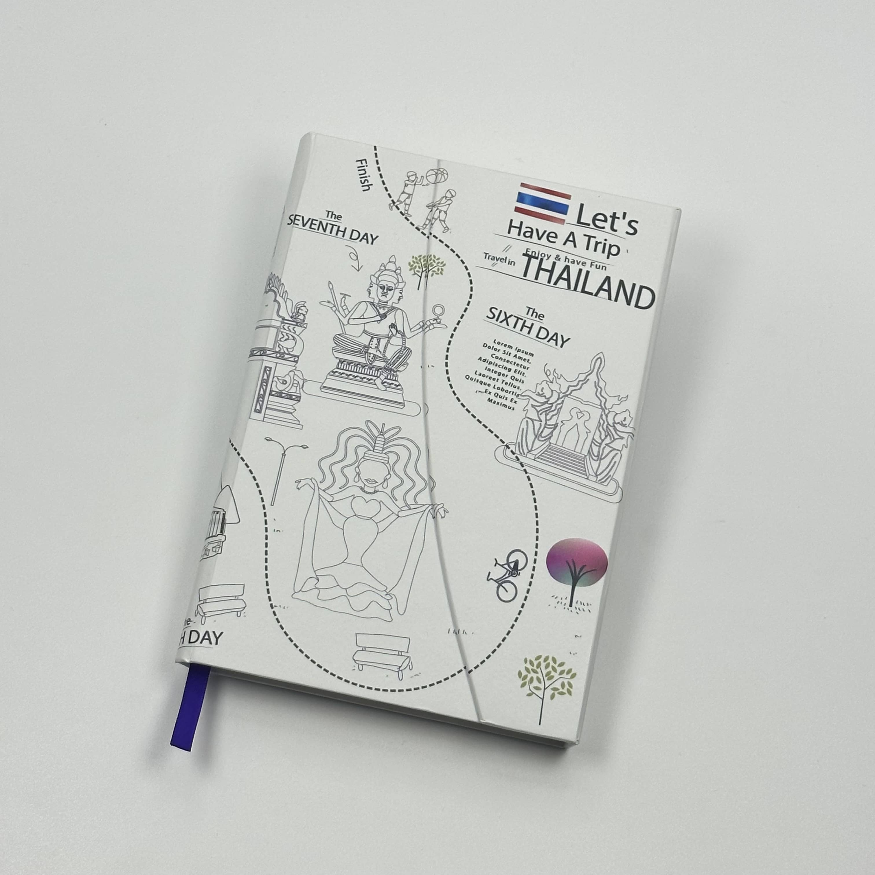 三折精裝筆記本YST-J9