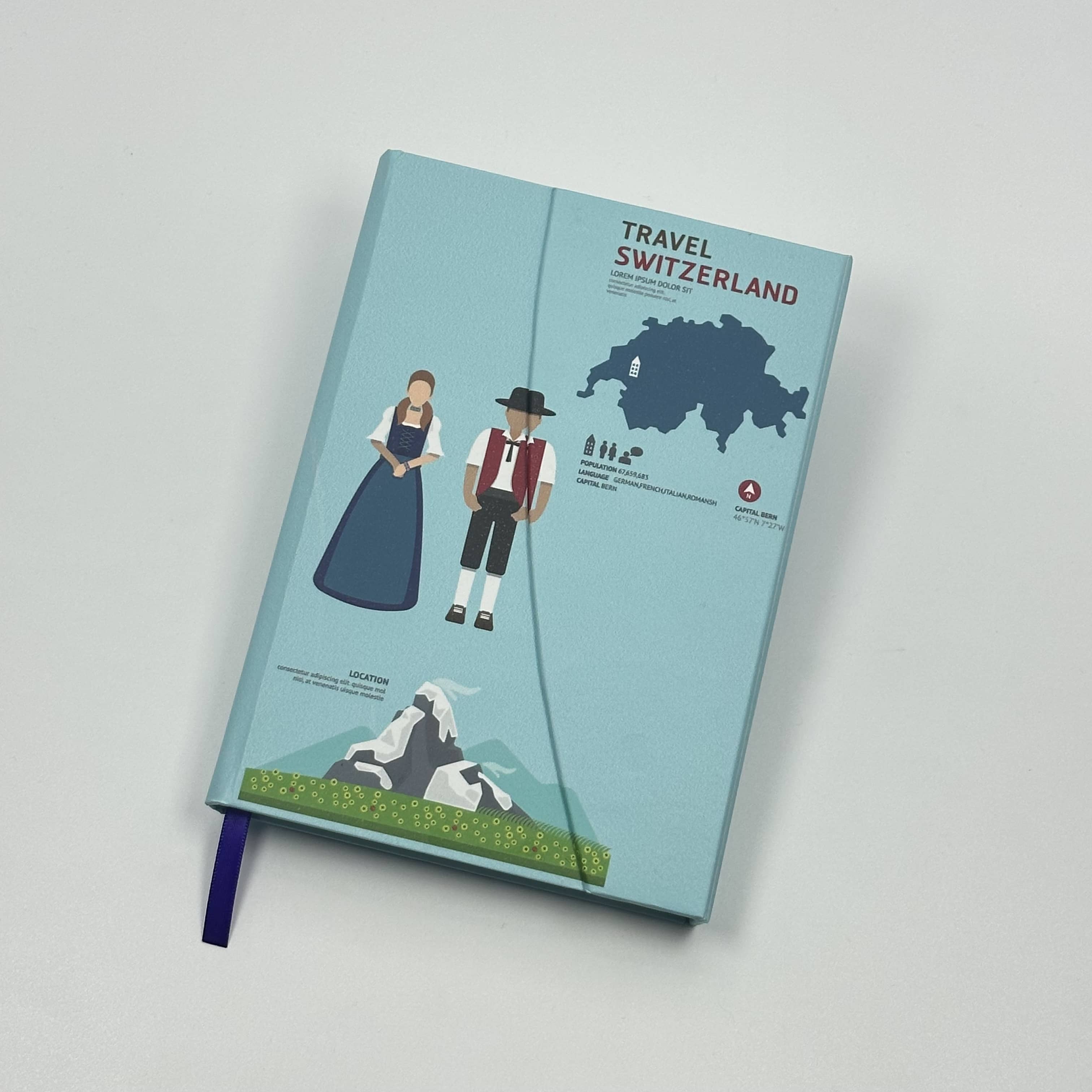 三折精裝筆記本YST-J2