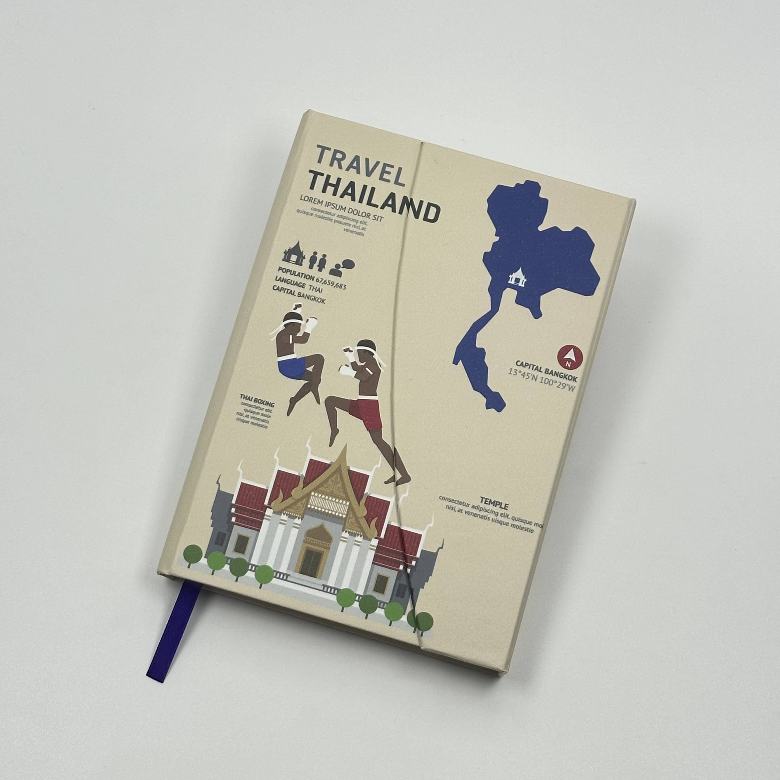 三折精裝筆記本YST-J10