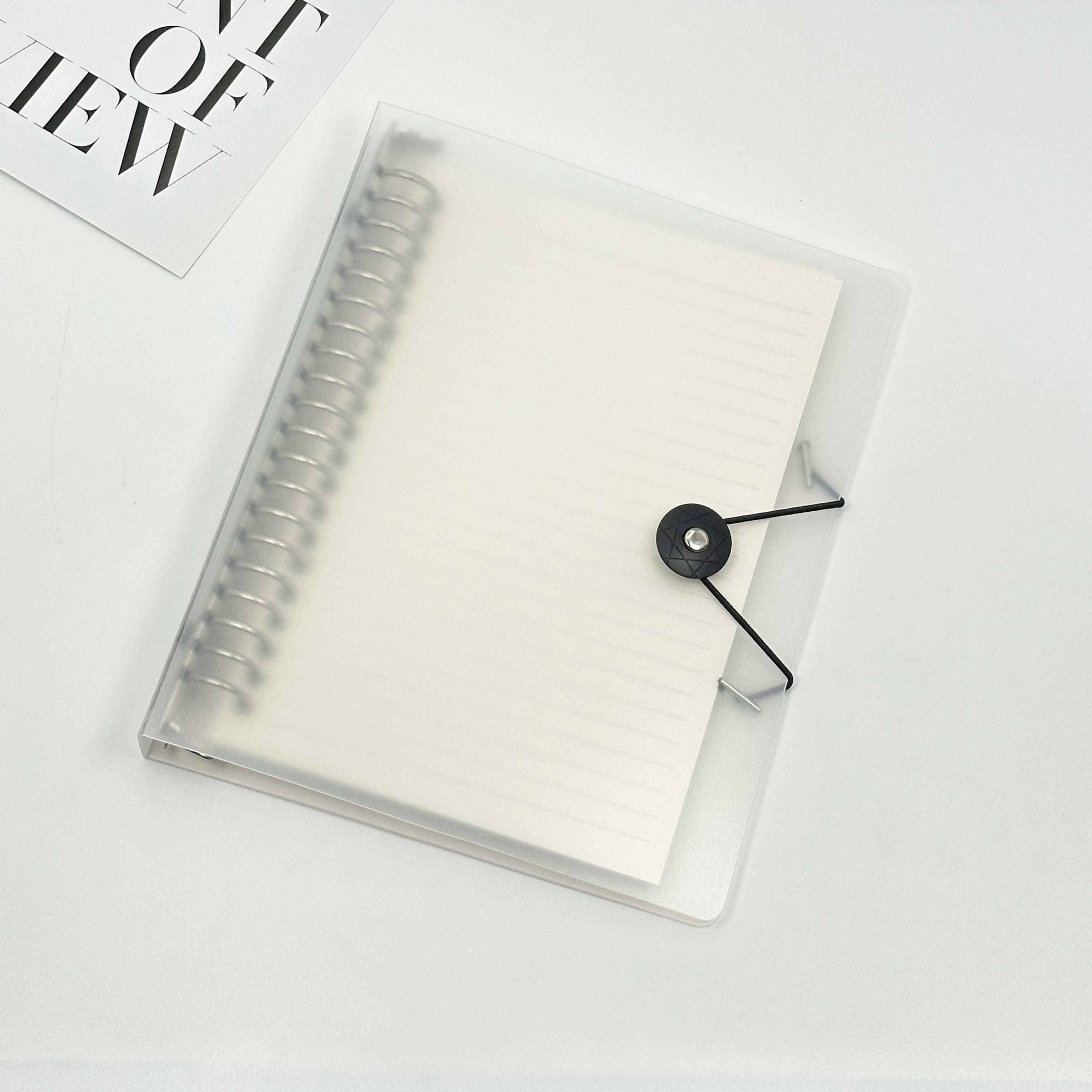 紐扣PVC活頁(yè)夾YST-H2