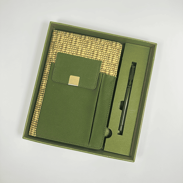 草編筆記本套裝YST-C9
