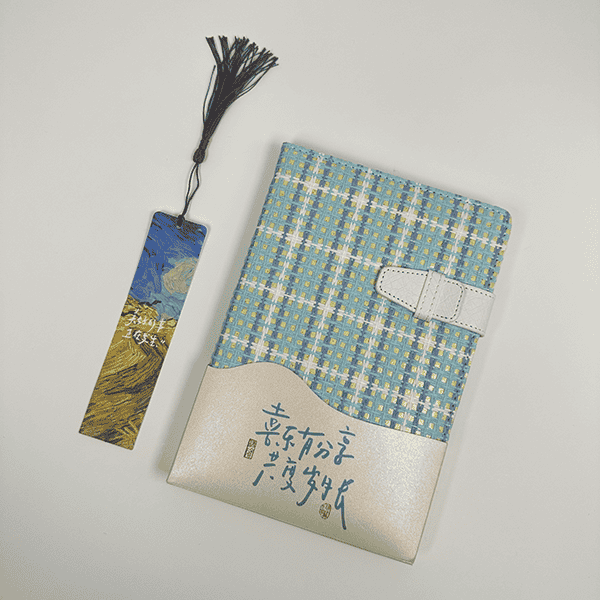 草編筆記本YST-C2