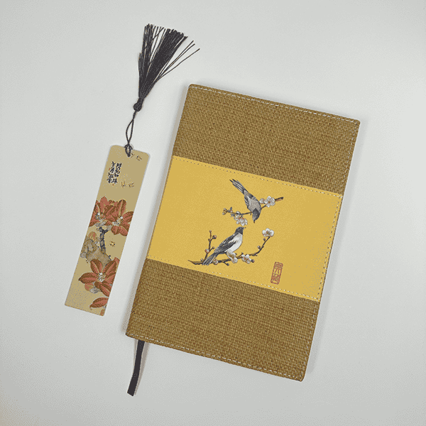 草編筆記本YST-C3