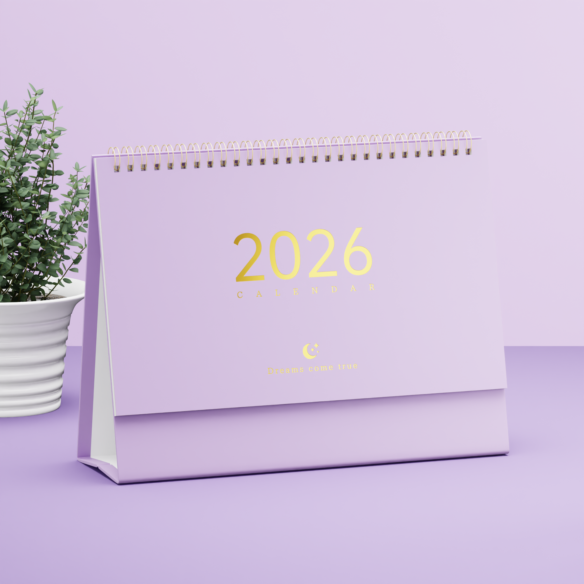 大中小號莫蘭迪臺歷