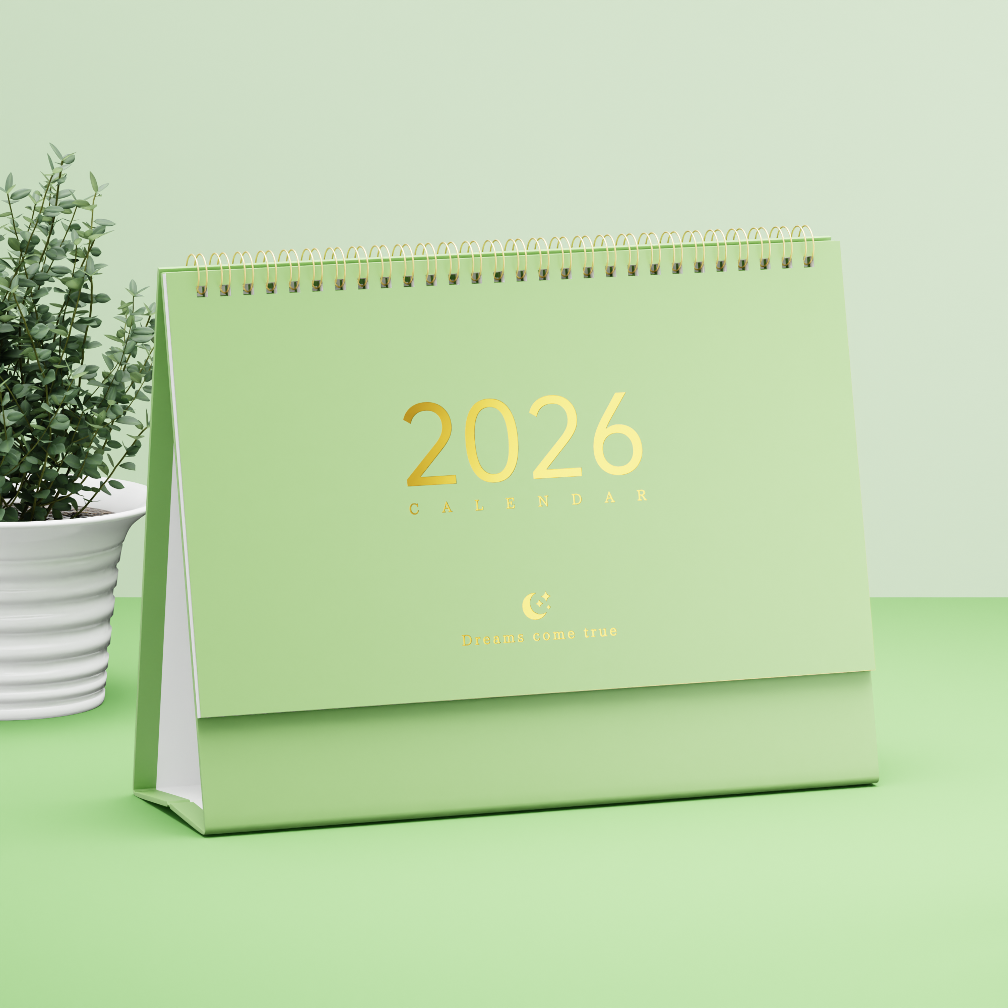 大中小號莫蘭迪臺歷