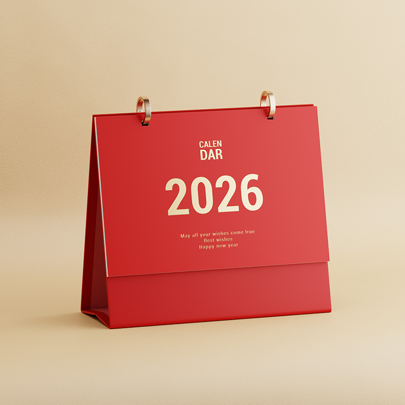 雙圈紙架臺(tái)歷