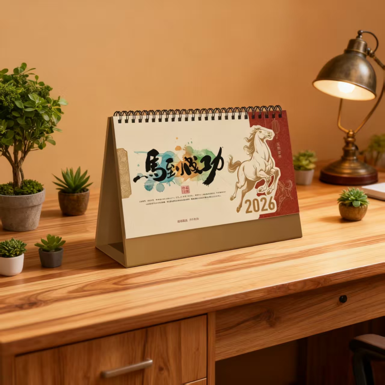 馬到成功系列臺(tái)歷