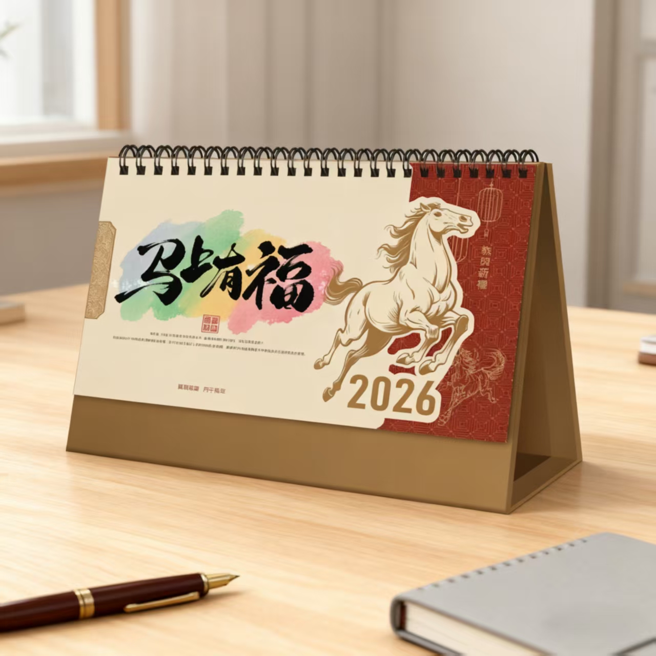 馬到成功系列臺(tái)歷