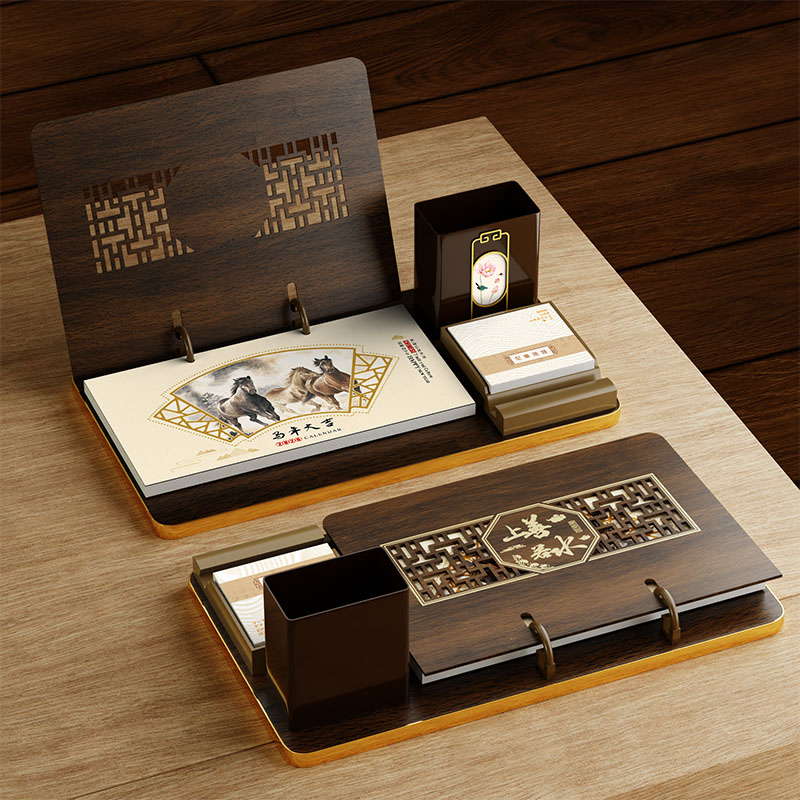 上善若水木架臺(tái)座周歷